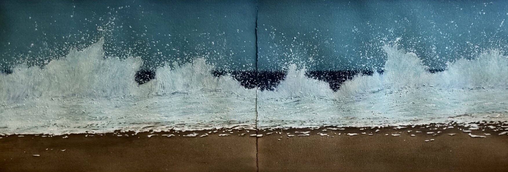 WAVES 13A - LG Brosterman is a Mixed Media Artist based in Tribeca 